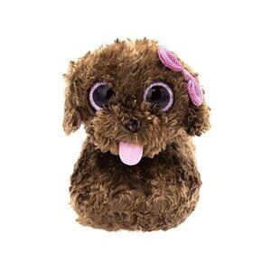 NEW 10-11 Girls Ty Beanie Boos "Maddie" the Dog Slippers